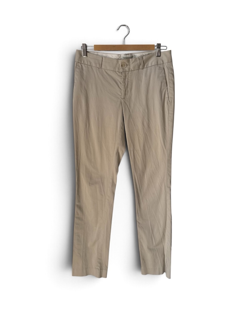 Banana Republic Straight Leg Pants in Beige Size 2